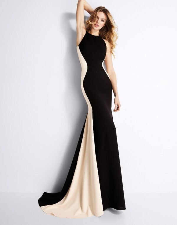 Evening dress banquet long ladies skirt - Image 5