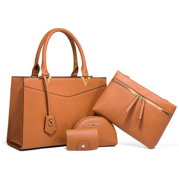 Large-capacity Four-piece Set Of European And American Fashion Handbags - Image 2