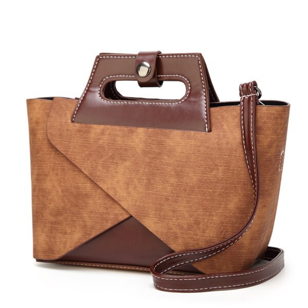 Guangzhou wholesale handbags new fashion women's mother bag retro portable Crossbody trade shoulder bag - Image 4