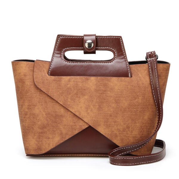 Guangzhou wholesale handbags new fashion women's mother bag retro portable Crossbody trade shoulder bag - Image 3