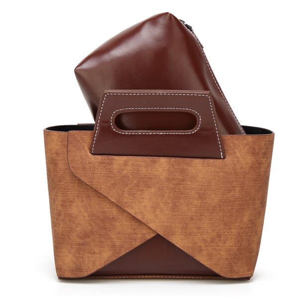 Guangzhou wholesale handbags new fashion women's mother bag retro portable Crossbody trade shoulder bag - Image 8