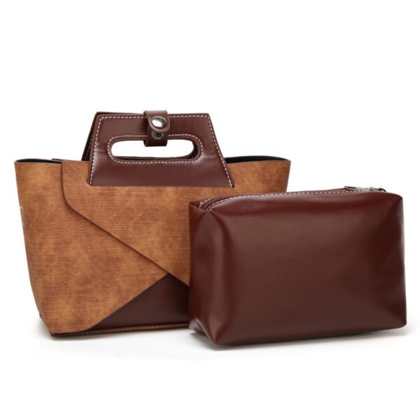 Guangzhou wholesale handbags new fashion women's mother bag retro portable Crossbody trade shoulder bag - Image 5