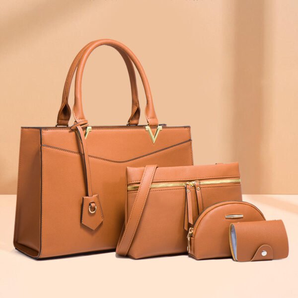 Large-capacity Four-piece Set Of European And American Fashion Handbags - Image 8