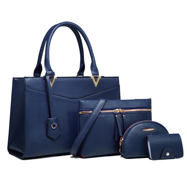 Large-capacity Four-piece Set Of European And American Fashion Handbags - Image 7