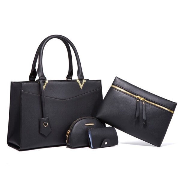 Large-capacity Four-piece Set Of European And American Fashion Handbags - Image 5