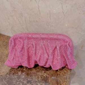 Women’s Glitter Diamond Handbag – Sparkling Evening Clutch Purse