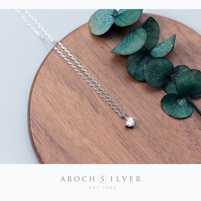 Necklace with Silver Necklace - Image 3