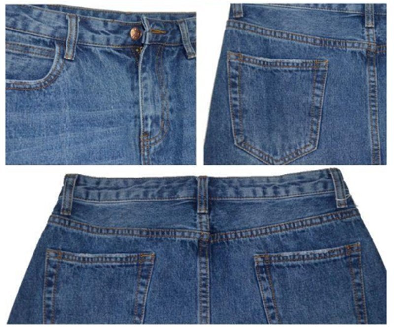 Wear Frayed Long Skirts Women's Long Skirts Denim Skirts - Image 4