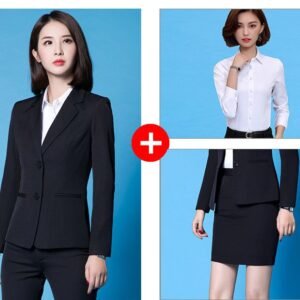 Fashion Hotel Front Desk Work Clothes