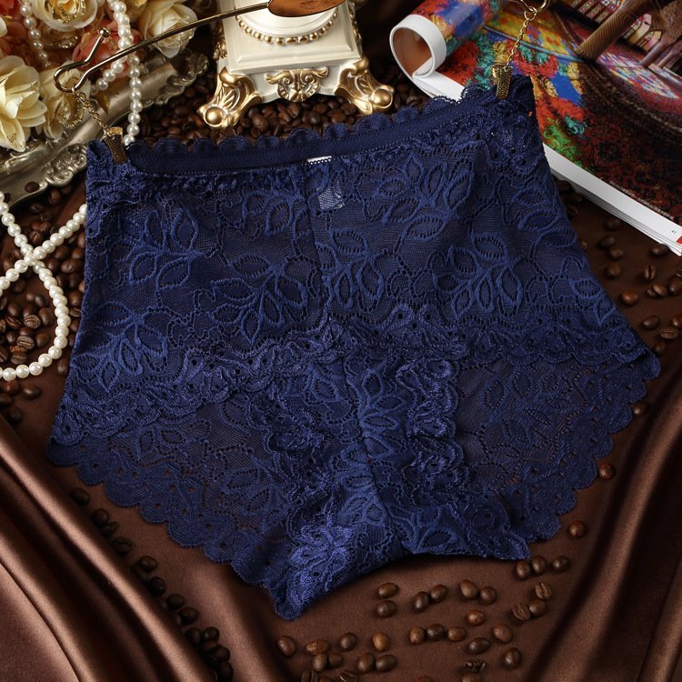 Transparent Lace Ladies High Waist Panties - Image 7