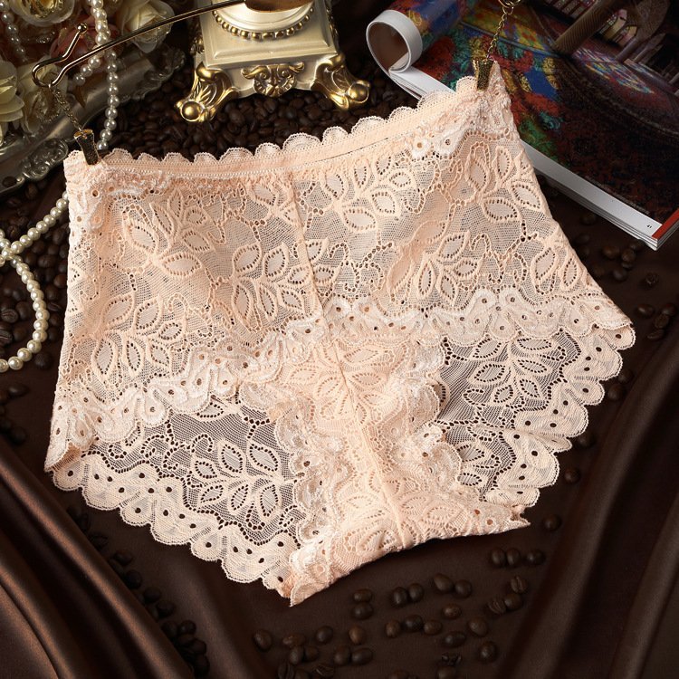 Transparent Lace Ladies High Waist Panties - Image 5