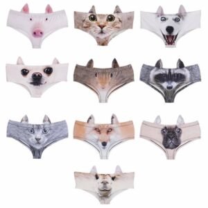 3D Animal Panties With Ears