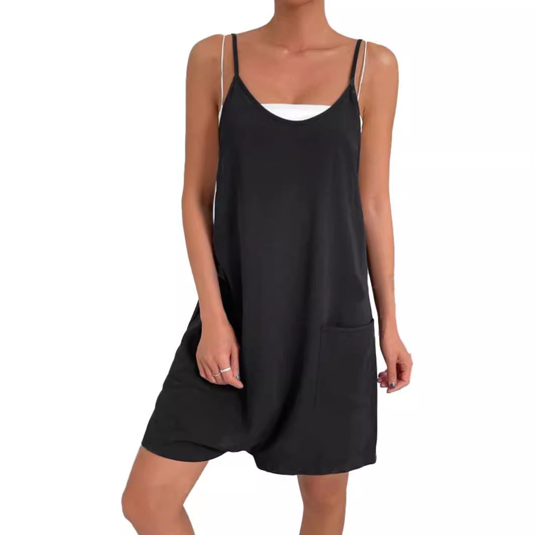 Jumpsuit Fashion Clothing Lace Pockets - Image 3