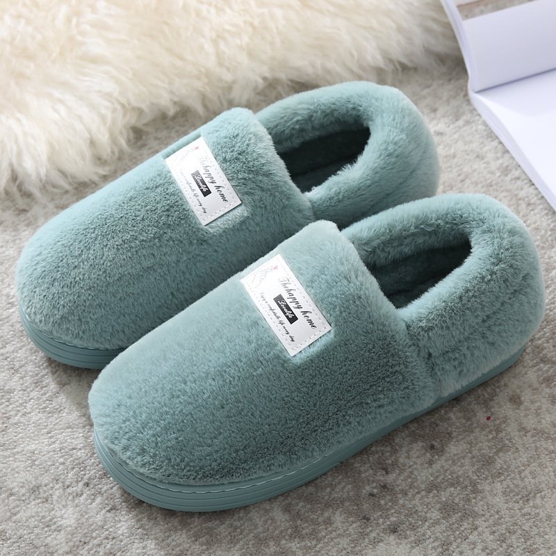 Cotton Slippers with Back Heel – Soft Indoor & Home Comfort Shoes - Image 3