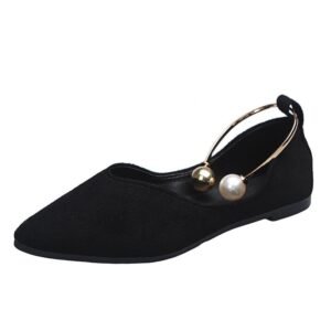 Pointed Flat Heel Shallow Mouth Lazy Shoes Women