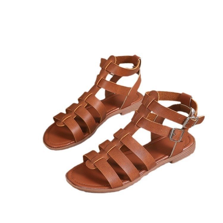 Women’s Casual Thick Heel Non-slip Hollow Sandals | Kanshoppers - Image 4