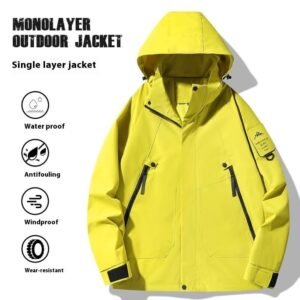 Mono Layer Outdoor Shell Jacket