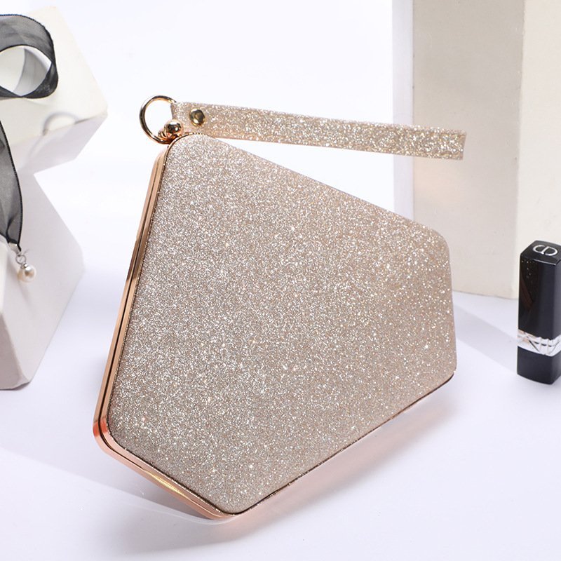 Women's Fashionable Hand Bill Of Lading Shoulder Bag Reflective Gloss - Image 9