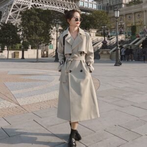 Fashionable British style windbreaker