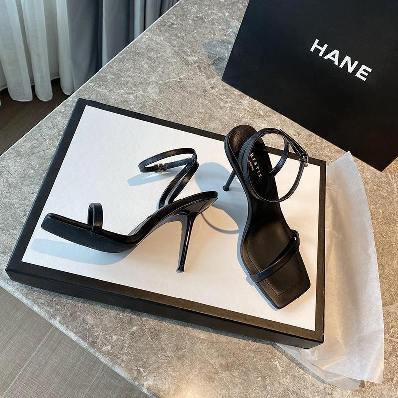 Stiletto High Heels White Soft Leather Fairy Style Not Tired Feet - Image 4