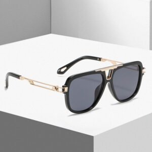 New Texture Fashion Metal Mayba Sunglasses Personalized Punk
