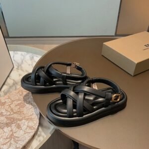 Casual Thick-soled Sandals Women's Summer Open-toe Thin Straps