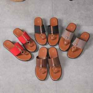 Plus Size European And American Roman Fashion Flip-flops Slip-on Sandals