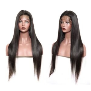 Premium Front Lace Human Hair Wig – Natural Look & Comfortable Fit