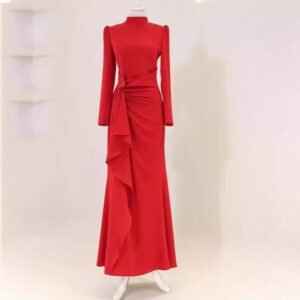 Elegant Three Dimensional Flower Dress for Women – Stylish Party & Evening Wear