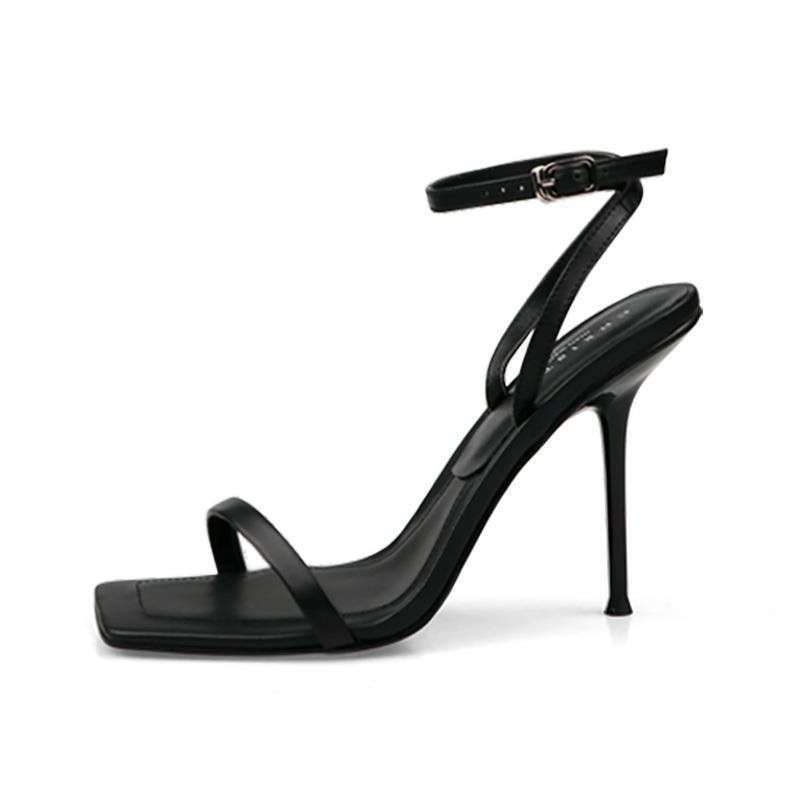 Stiletto High Heels White Soft Leather Fairy Style Not Tired Feet - Image 2