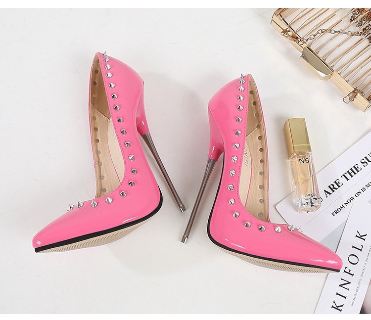 Metal Heel Stiletto High Heels Plus Size Night Club - Image 8