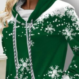 Digital Printing Street Trendy Pullover Hooded Sweater