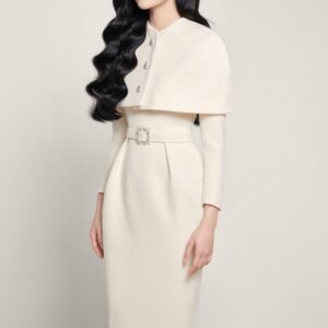 Autumn & Winter Socialite Chanel Style Woolen Suit for Women