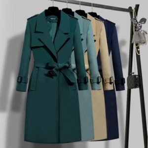 Elegant Clothing Fashion Spring and Autumn Coat for Women