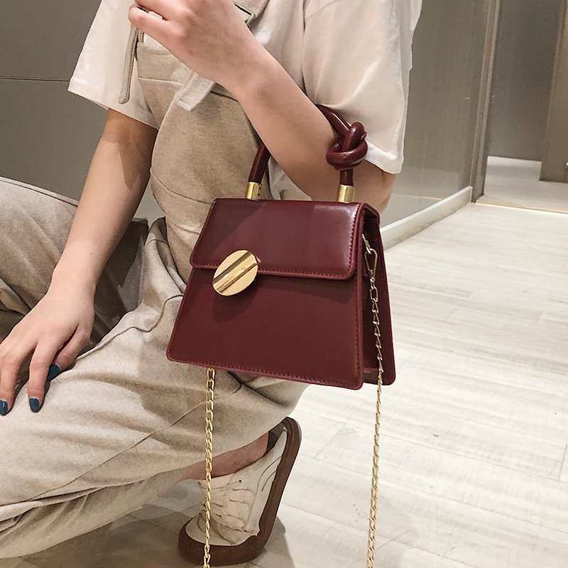 Small bag single shoulder messenger chain small square bag - Image 5