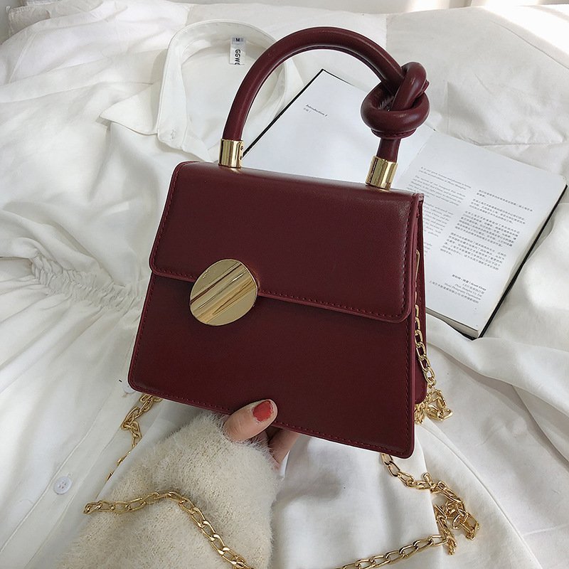 Small bag single shoulder messenger chain small square bag - Image 4