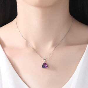 silver necklace pendant for women