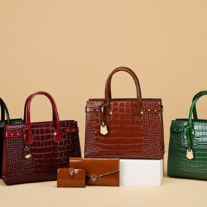 Vintage Three Piece Mother Bag For Women – Elegant Multi-Set Handbag Collection for Daily Use